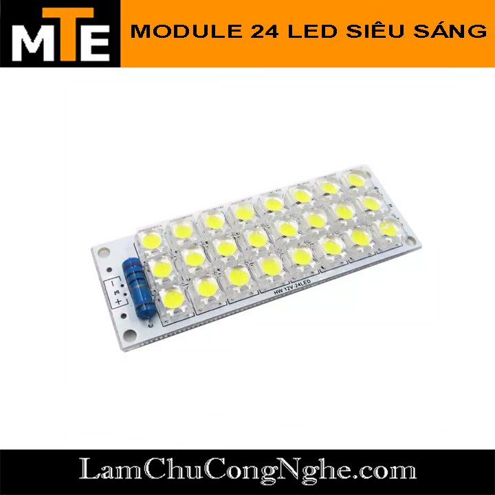 Module 24 led siêu sáng 12V loại tiết kiệm năng lượng 1.3w