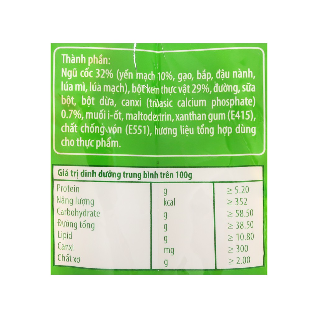 [ EXP:2022-08-13 ] Yến Mạch Hữu Cơ  Xuân An bịch 400g
