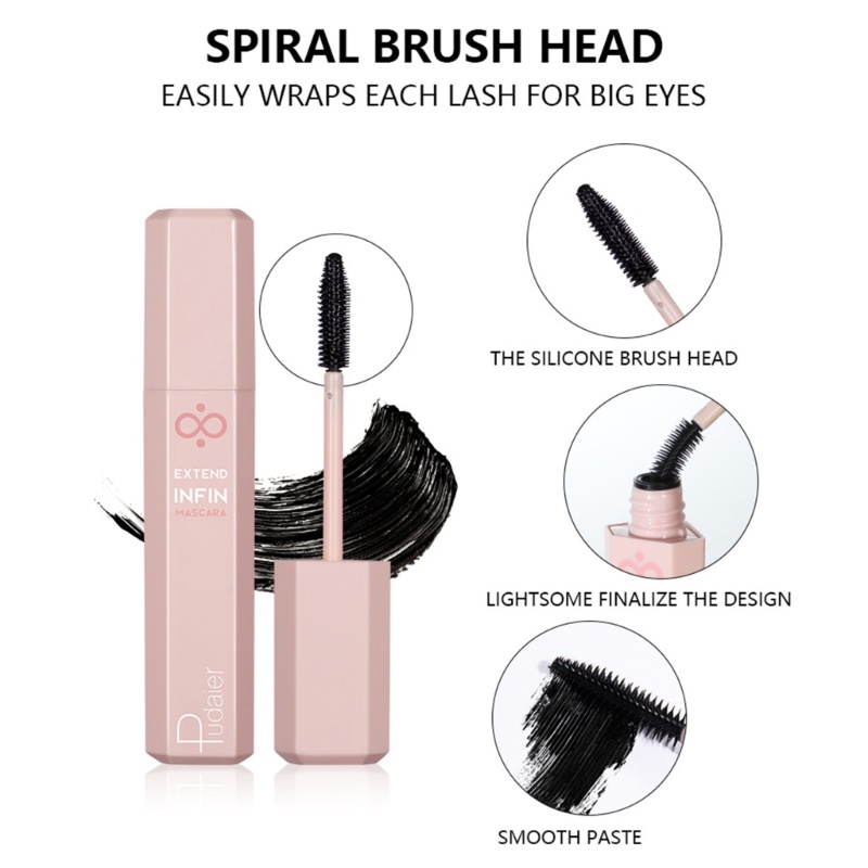 Mascara Làm Dài Mi Màu Đen Chống Thấm Nước Tự Nhiên