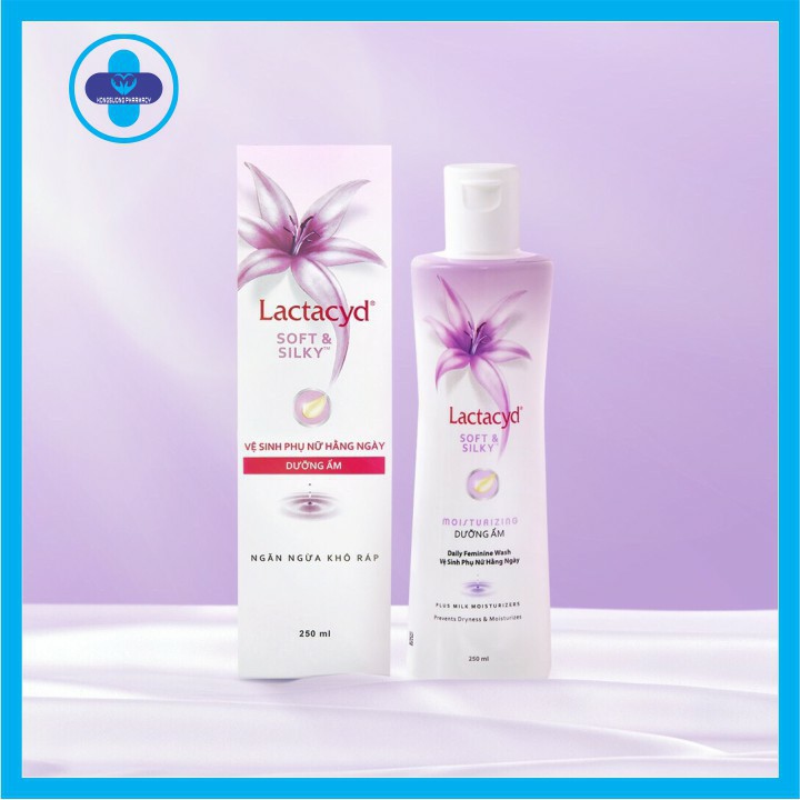 DDVS Phụ nữ Lactacyd Soft &amp; Silky 250ml