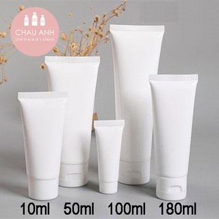 Tuýp nhựa trắng đục chọn size