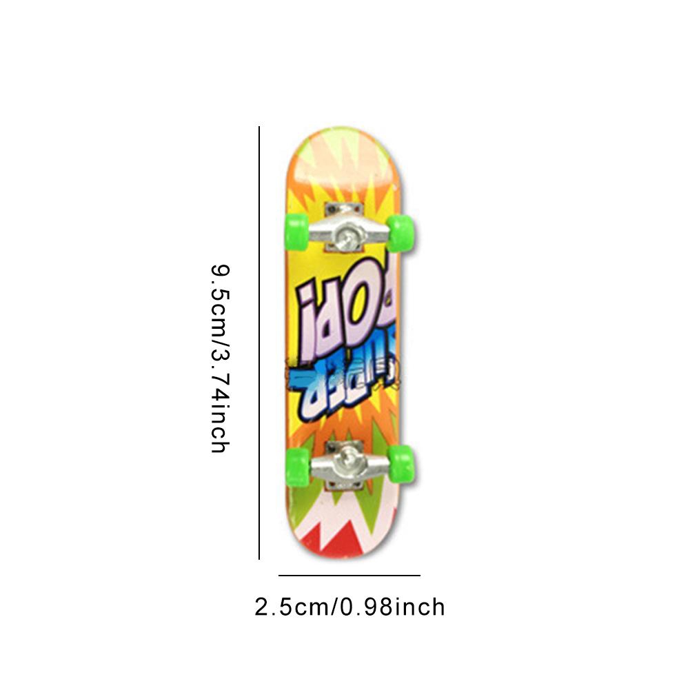 Ván trượt ngón tay mini bằng nhựa in nhiều mẫu mã đa dạng cho bé