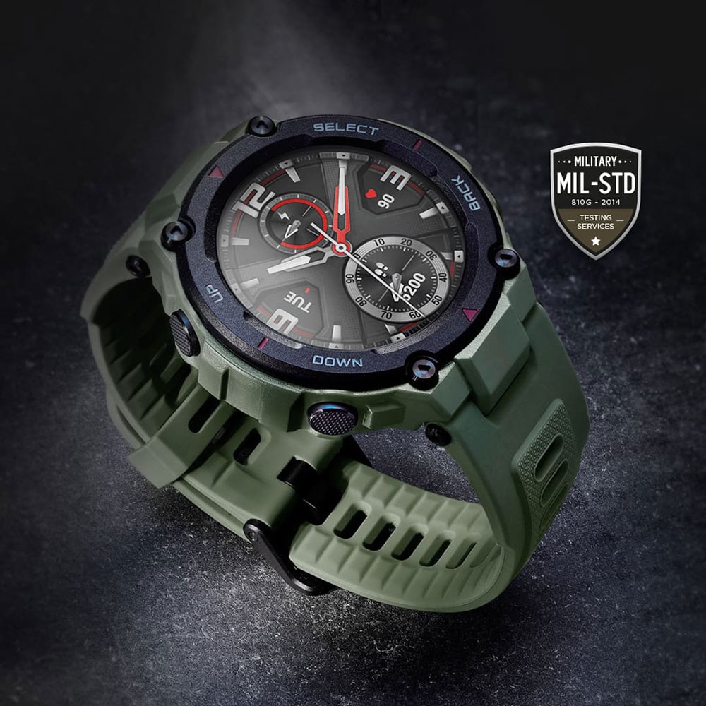 [Bản Quốc Tế] Đồng hồ thông minh Xiaomi Huami Amazfit T-Rex (GREEN) Theo Dõi Vận Động, Sức Khỏe - Bảo Hành 12 Tháng