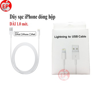 Dây cáp sạc iPhone Lighting đóng hộp CAO CẤP