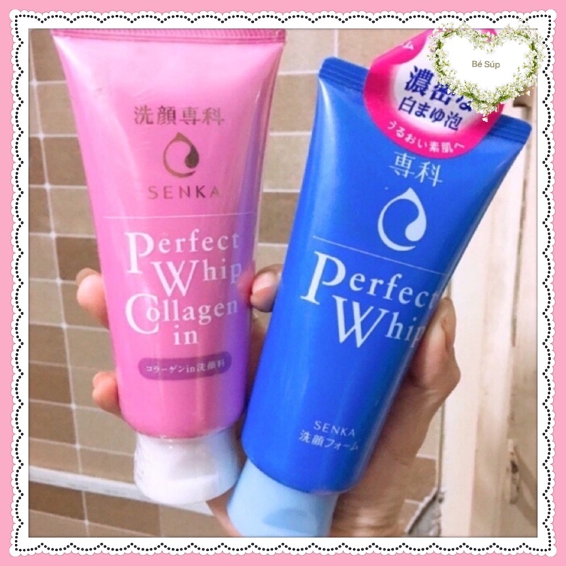 Sữa Rửa Mặt Senka Perfect Whip 120g - Nhật Bản