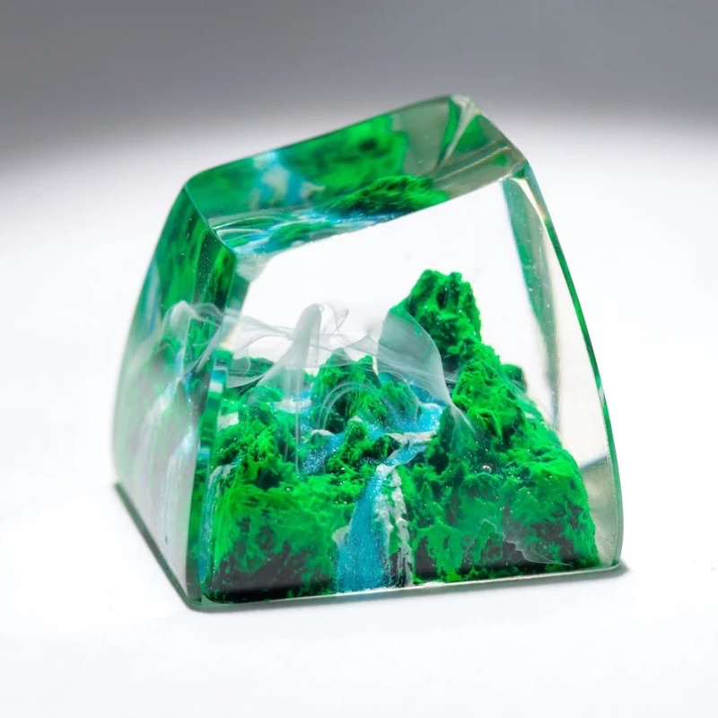 Nút bàn phím cơ Rừng xanh - Keycap resin