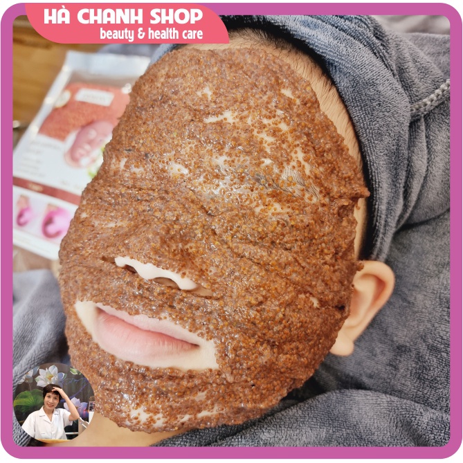 Mặt Nạ Hạt Rong Biển Mặt Nạ Ngũ Hoa Hạt Chất Lượng Xuất Khẩu 3A 5A Gói 500gr Dưỡng Ẩm Làm Dịu Ngăn Ngừa Lão Hóa Da