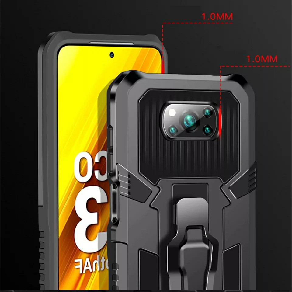 Ốp lưng Xiaomi Poco X3 / Poco X3 Pro chống sốc kiểu dáng siêu anh hùng cao cấp