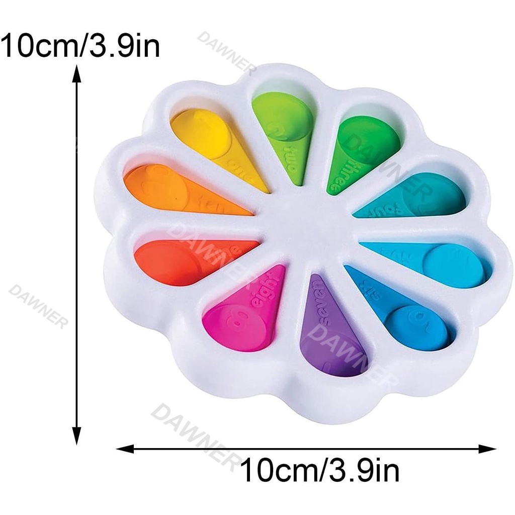 Đồ Chơi Nhấn Bong Bóng Chất Liệu Silicon Nhiều Màu Sắc Và Kiểu Dáng Giúp Giảm Căng Thẳng Dành Cho Người Lớn Và Trẻ Em
