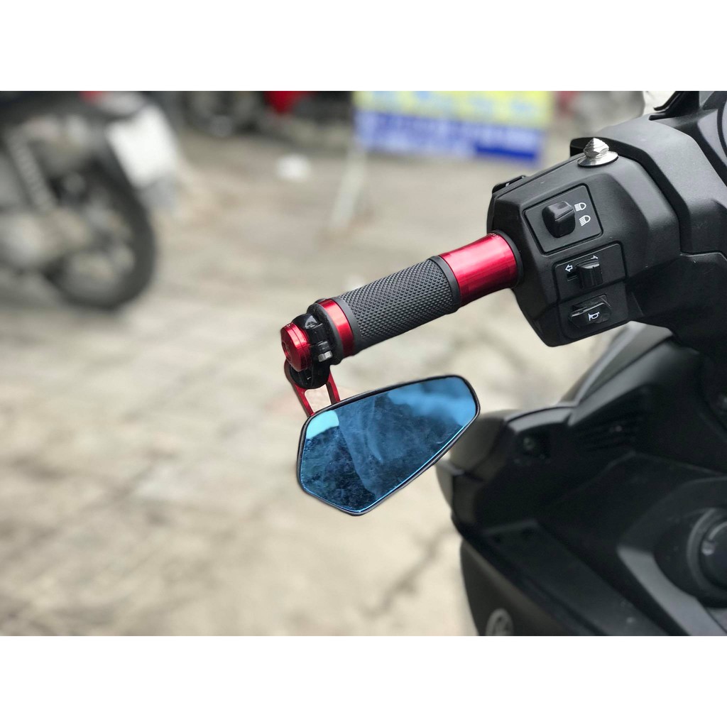 Gương Gù Crg Gắn Tay Lái Xe Máy Chất Lượng Cao Tặng kèm lục giác!