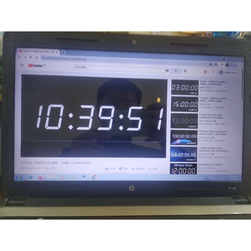 Laptop cũ HP 430 Pentium, ram 4gb, HDD 500gb