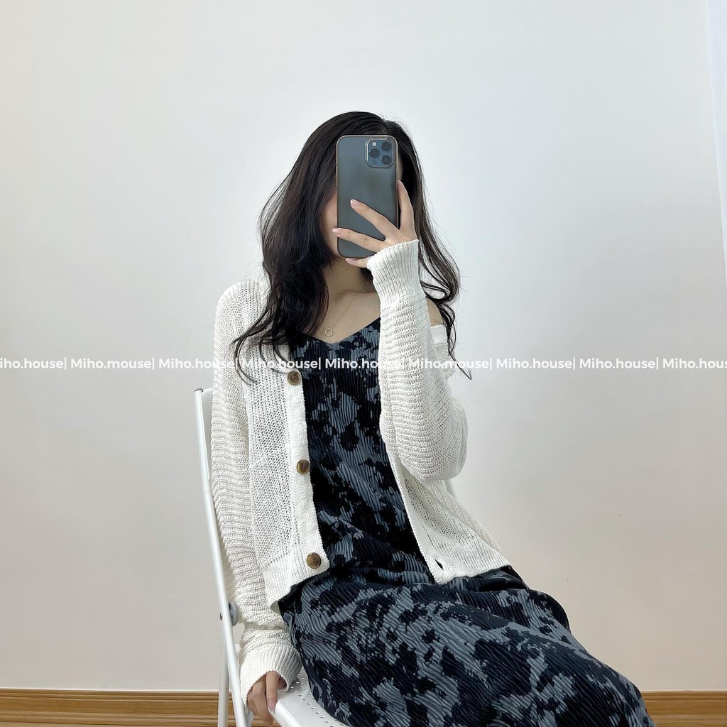 (FREESHIP)Đầm 2 dây loang  suông dài quảng châu cao cấp