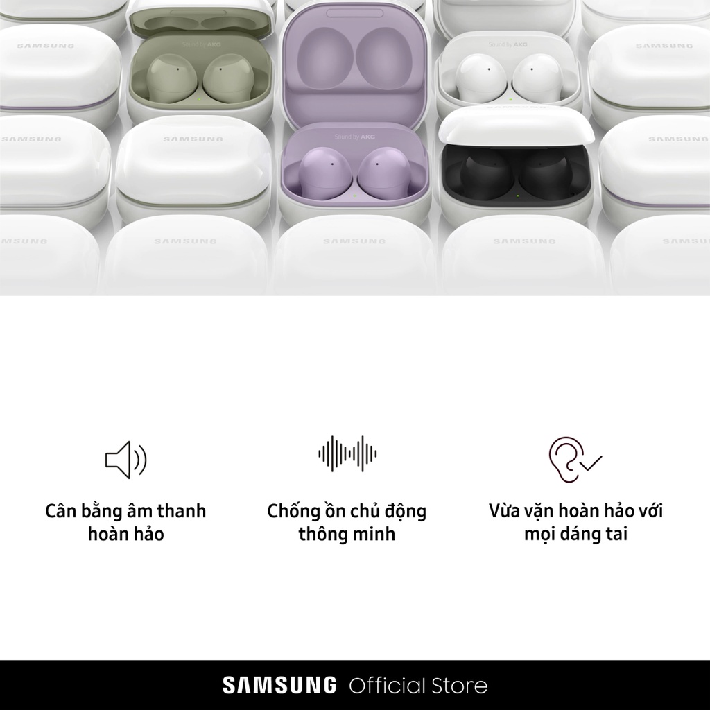 Tai nghe Samsung Galaxy Buds 2 - Hàng Chính Hãng