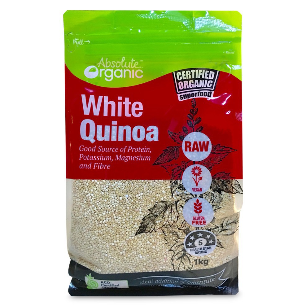 Hạt Quinoa (Diêm Mạch) Absolute Organic 1KG