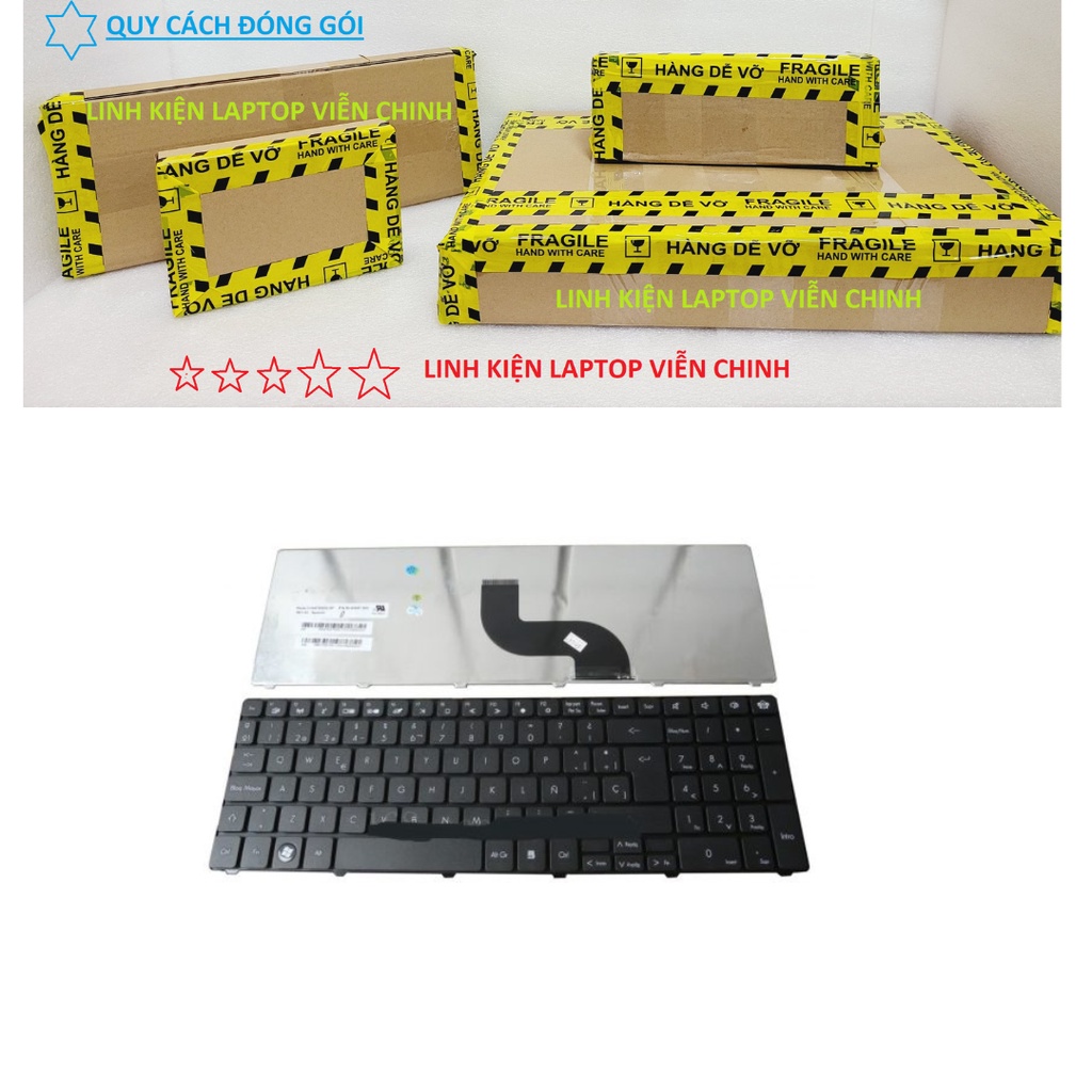 Bàn phím laptop Acer Gateway N56 NE56 NV51 NV55, eMachines E442 E529 E640 E642 E644 E730 E732 E729 G640