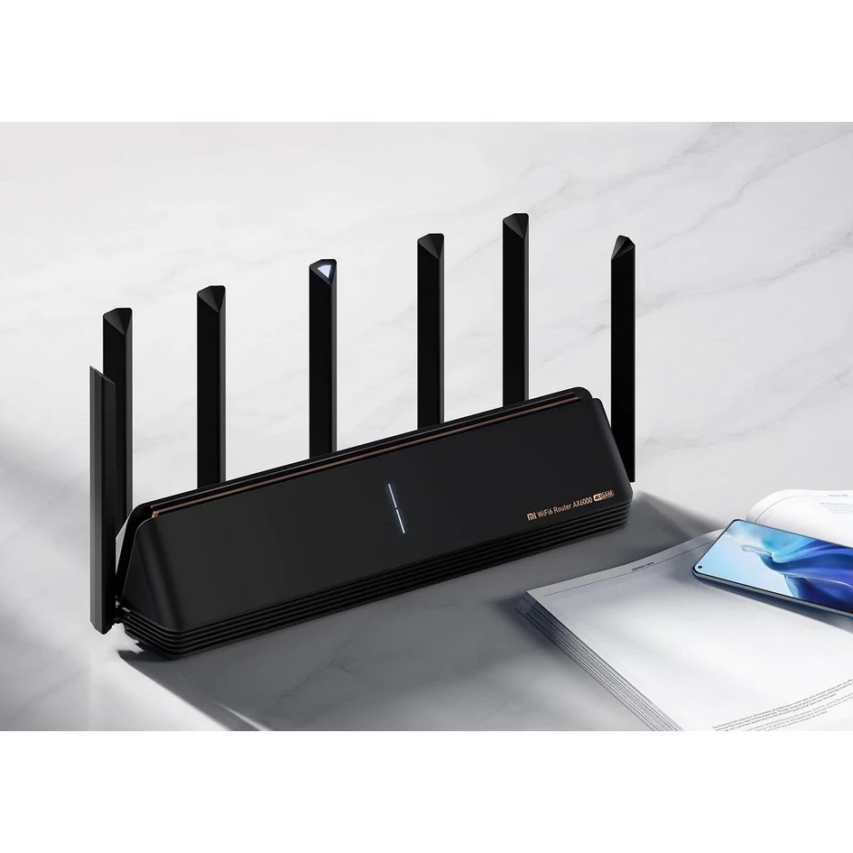 Mới nhất 2021 Bộ phát wifi Router Xiaomi AX6000 WiFi6 AIoT Router 6000Mbs VPN 512MB CPU Qualcomm