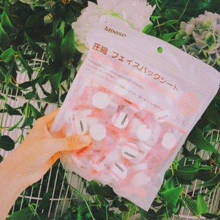 MẶT NẠ / MASK NÉN MINISO NHẬT BẢN (GÓI 100 VIÊN)