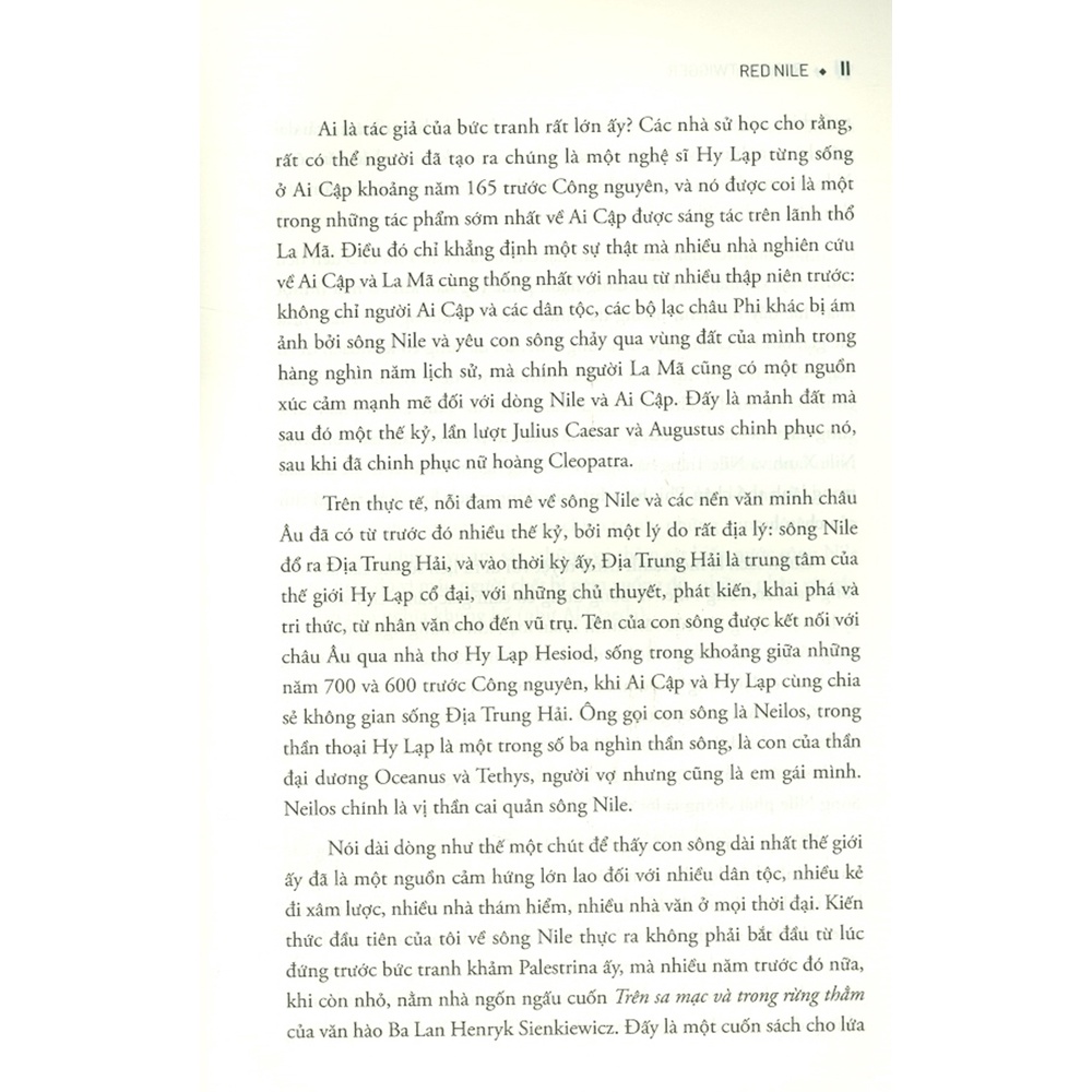 Sách - Red Nile - Tiểu Sử Của Dòng Sông Vĩ Đại Nhất Thế Giới (Bìa Cứng)