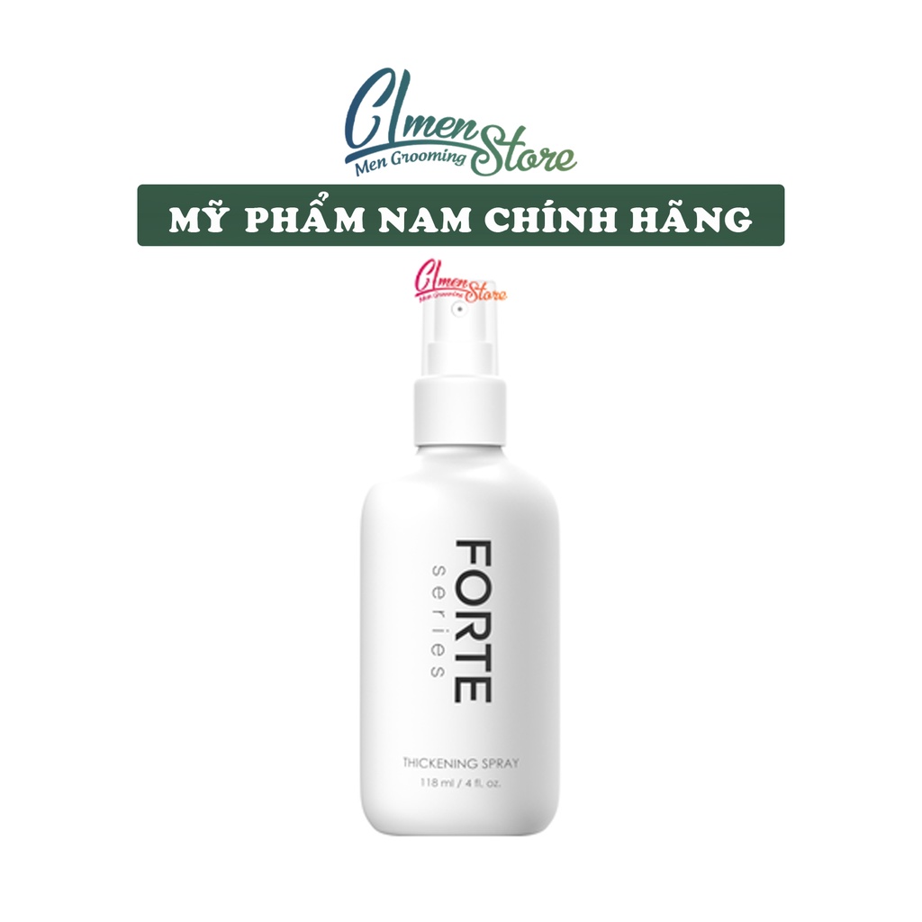 Xịt tạo phồng tóc Forte Series Thickening Spray 118ml | Prestyling bảo vệ nhiệt cho tóc