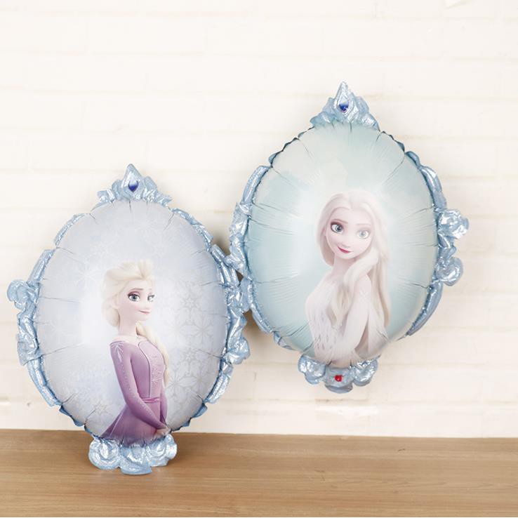 FROZEN Bong Bóng Hình Công Chúa Elsa Trang Trí Tiệc Sinh Nhật Cho Bé
