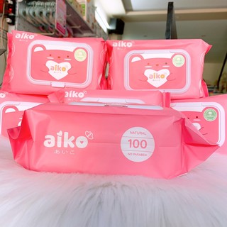 Combo 6 khăn ướt AIKO bịch 100 tờ