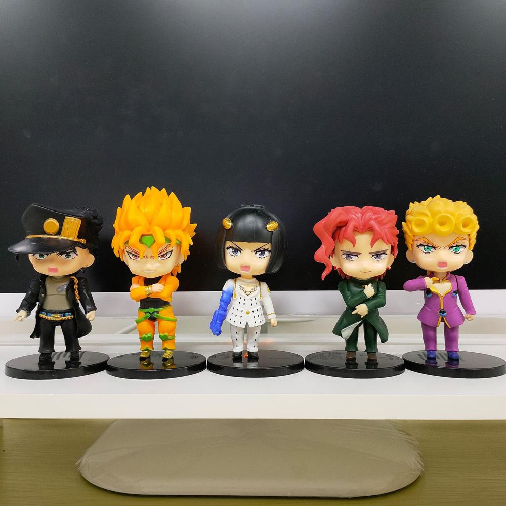 Set 5 Nhân Vật Anime Jojo Bizarre Adventure Chất Liệu PVC