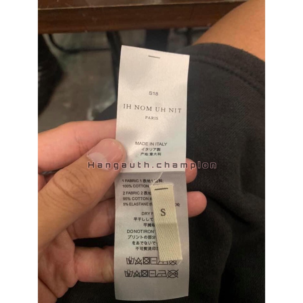 Áo Thun Ih Nom Uh Nit💙FREESHIP💙 Unisex OverSize - Bản Chữ Ký Siêu Cấp - Phong Cách Hàn Quốc - Áo Cặp Nam Nữ