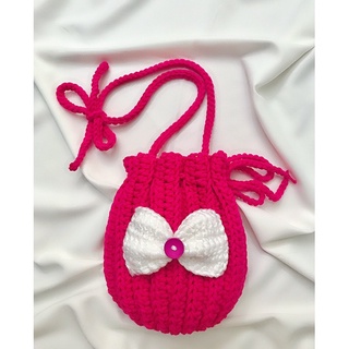 Túi nơ len handmade siêu đáng yêu Là ByG