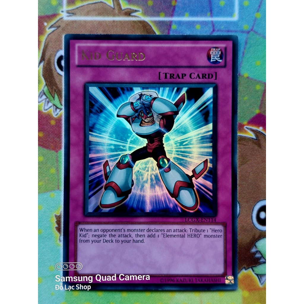 Thẻ Bài Yugioh Trap Kid Guard - LCGX-EN114 - Ultra Rare