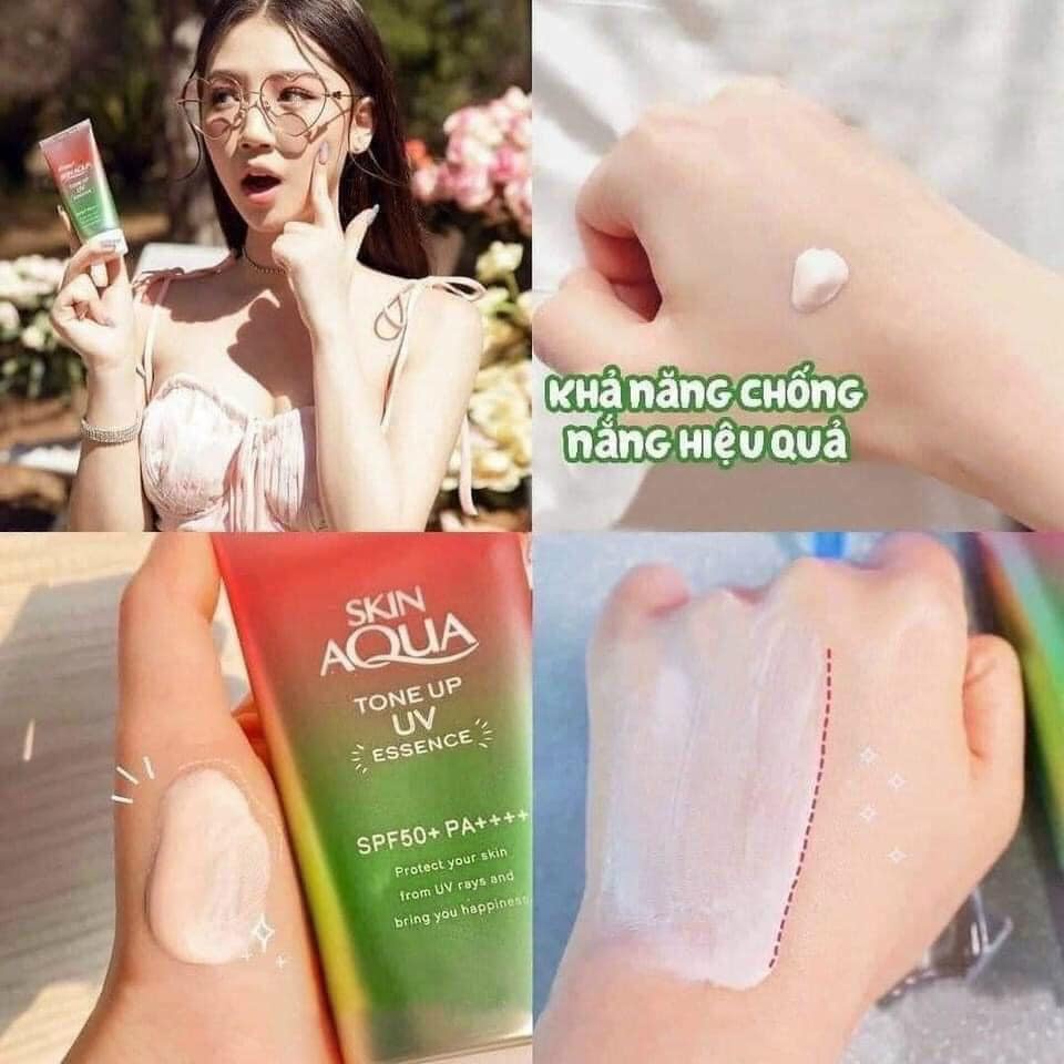 Kem Chống Nắng Nâng Tone SKIN AQUA Nhật Bản