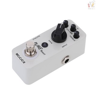 RCC Mooer Pure Boost Micro Mini Boost Effect Pedal for Electric Guitar True Bypass