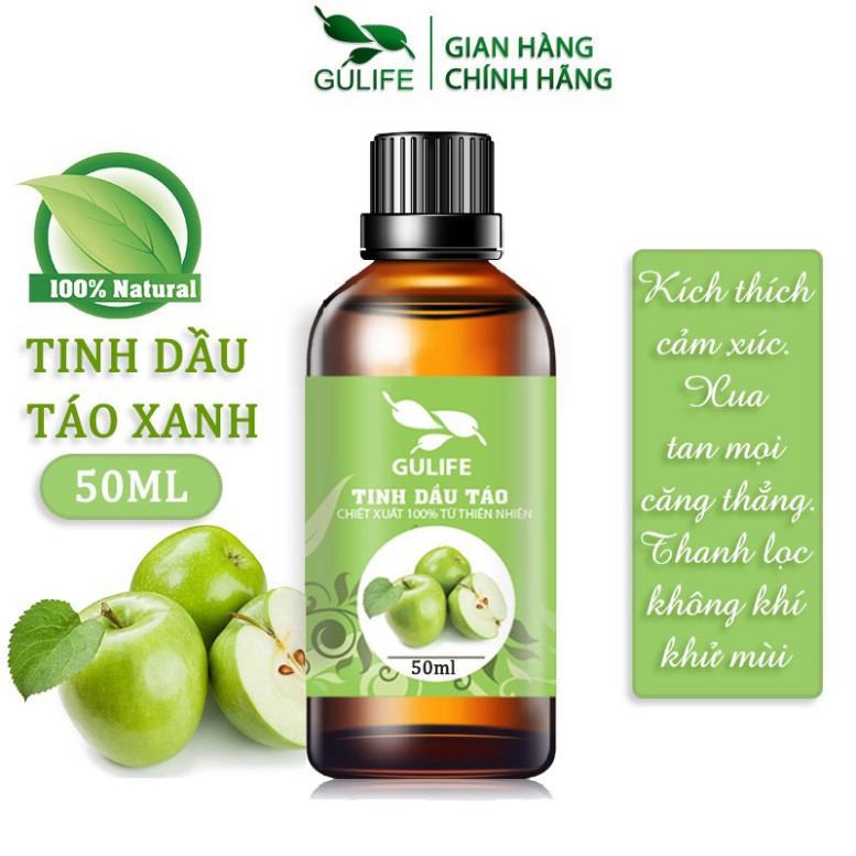 Tinh dầu Táo Thơm GULIFE Chiết Xuất Từ Thiên Nhiên - Giảm Căng Thằng, Thơm Phòng & Thư Giãn