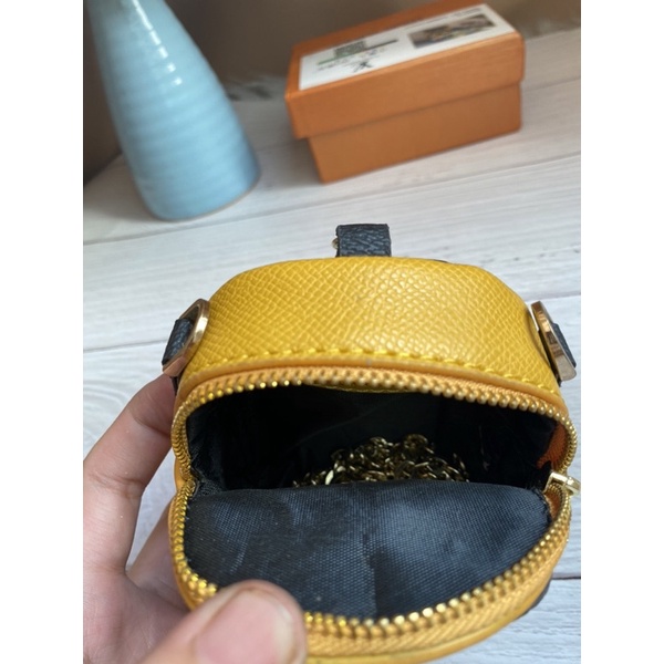 Ví đeo chéo da thật full box đã sử dụng