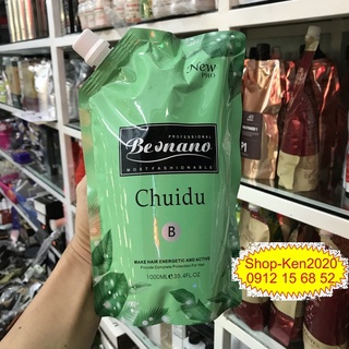 [Túi lẻ] Duỗi ép tóc thơm Chuidu Beonano 1000ml x2