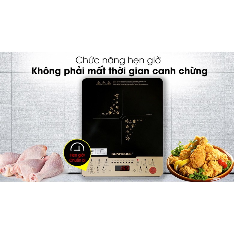 Bếp điện từ SUNHOUSE SHD6861 [New 100%]