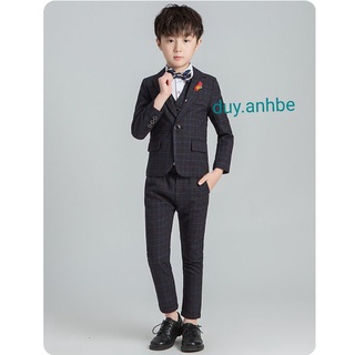 Bộ vest dạ cho bé trai