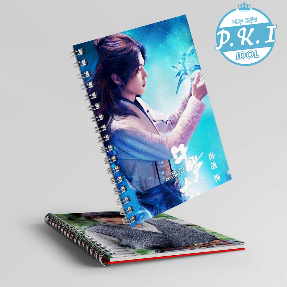 Sổ Còng Notebook Hanmade in bìa Tiêu Chiến Đấu La Đại Lục 2021 mới nhất - QUÀ TẶNG C-POP