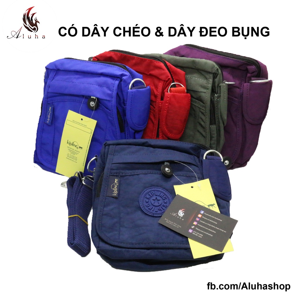 Túi đeo chéo, đeo hông KIPLING 2 trong 1 hình chữ nhật nhỏ năng động, tiện lợi, thời trang - T302 - Aluha