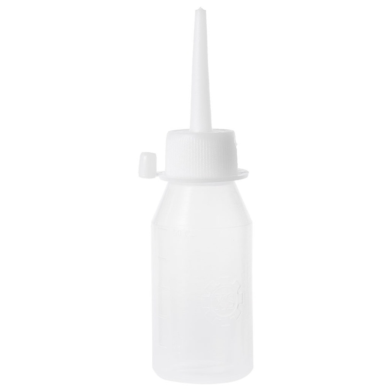 Bình Đựng Dầu Dạng Xịt Màu Trắng Trong Suốt Dung Tích 50ml Tiện Dụng