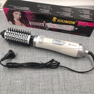  Lược Điện Sấy Xoay 360 Độ Shinon Cao Cấp 
