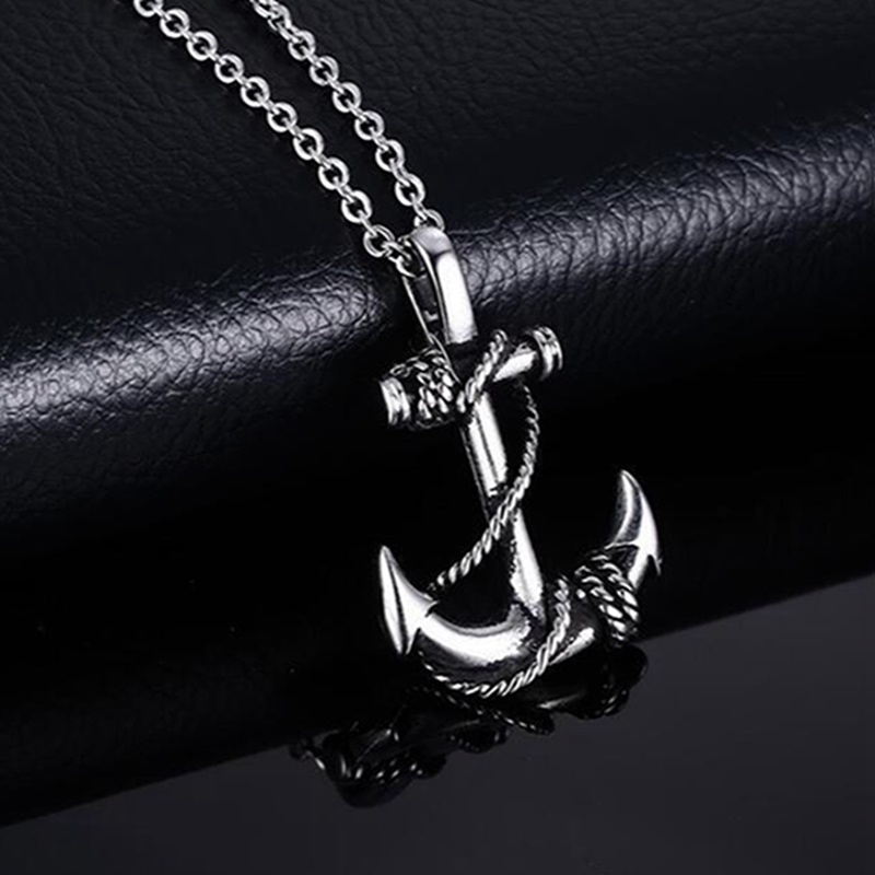 Vòng cổ Hình Mỏ Neo Cá Tính Cho Nam