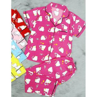 COMBO 2 BỘ PIJAMA KATE THÁI Loại 1 Viền