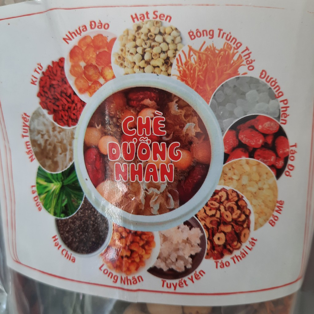 HOT] COMBO GÓI LỚN Nguyên liệu chè dưỡng nhan tuyết yến 12 vị thảo dược thanh nhiệt giải độc cơ thể 100gr
