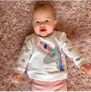 🌸 Áo nỉ Zara bé gái