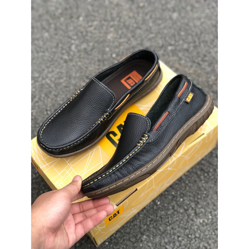 Original Caterpillar Men Work Cow Leather Boot Shoes giày bảo hộ lao động PCAT70574_241