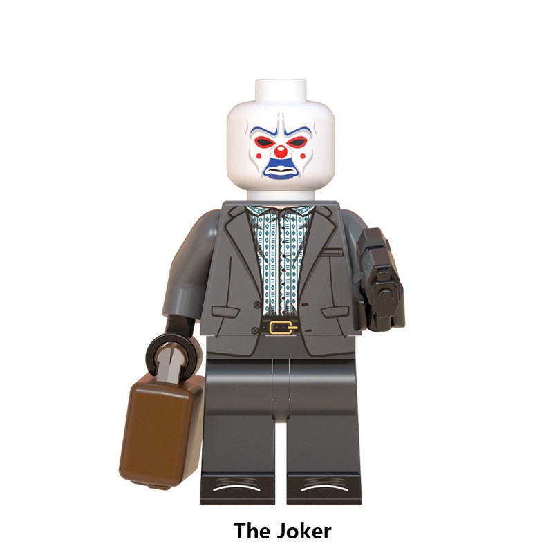 Mô hình khối lắp ghép Lego nhân vật Joker Harley Quinn Wm6080 WM6080