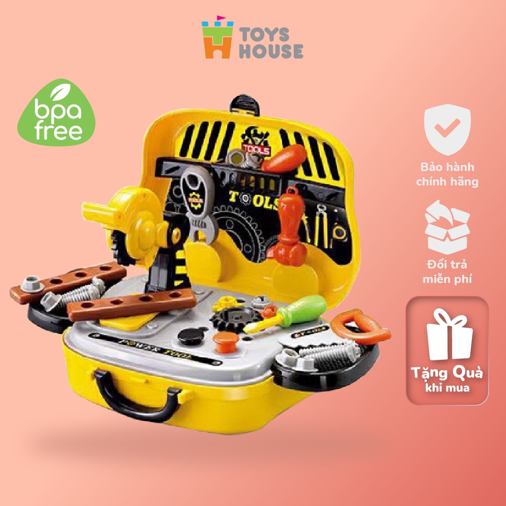 Đồ chơi sửa chữa cơ khí - hướng nghiệp cho bé toyshouse - hàng chính hãng - ảnh sản phẩm 2