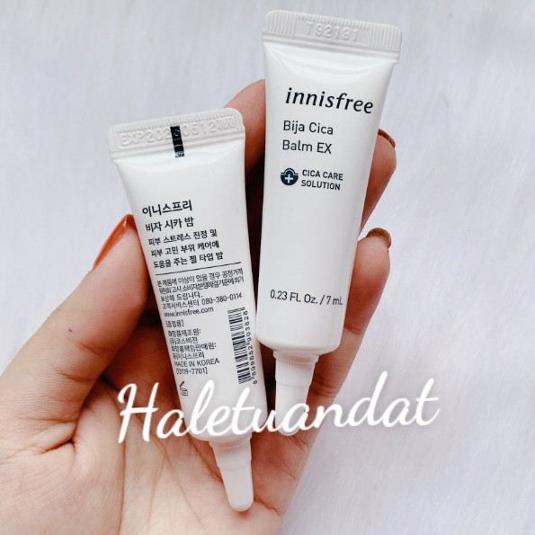 Tinh Chất Gel Ngừa Mụn Innisfree Bija Cica Balm ex 7ml