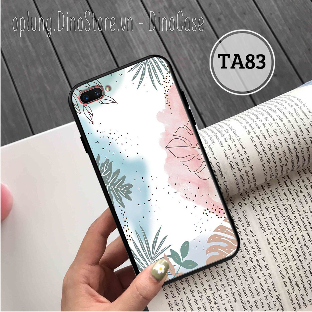 Ốp lưng điện thoại Oppo A3s/A1k - Realme C1/C2 - Ốp lưng Realme Oppo basic in hình hoa cỏ nhẹ nhàng nữ tính.