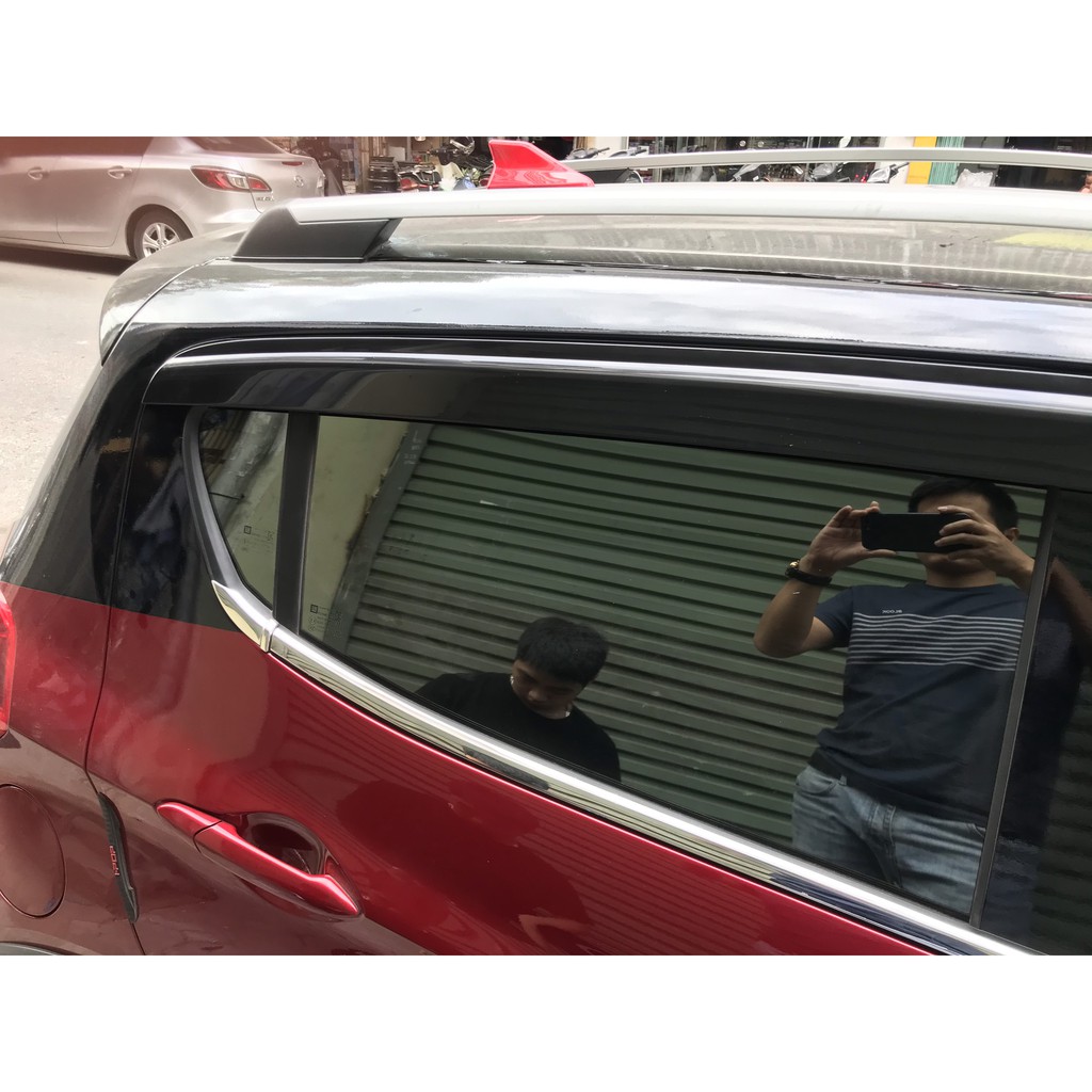 Nẹp viền chân kính INOX xe Vinfast Fadil 2019 2020 2021 Hàng cao cấp